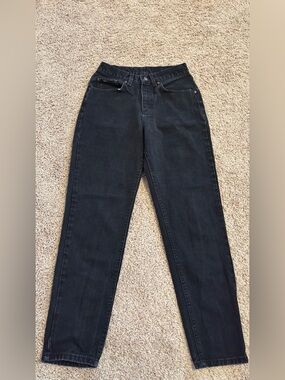 Lee Women's Straight Leg Jeans in Black